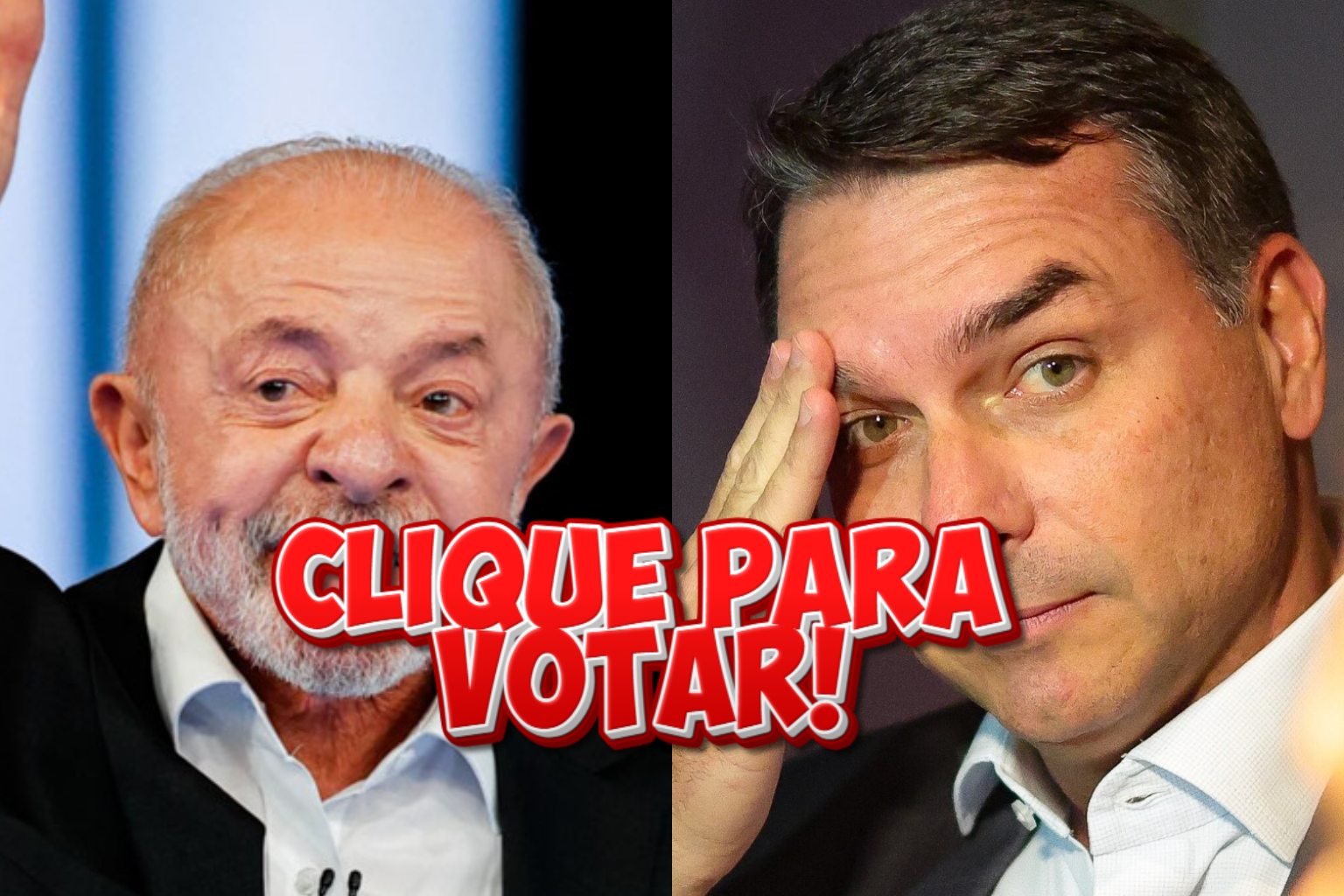 Quem ganhou seu voto: Flávio Bolsonaro ou Lula da Silva